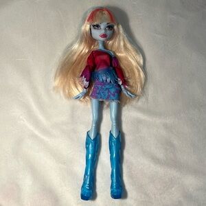VTG Monster High Abbey Bominable Doll Music Festival Incomplete 2013 gen 1